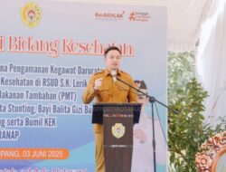 Wali Kota Kupang Luncurkan Dana Darurat Kesehatan, PMT Stunting, dan Sistem SIRANAP